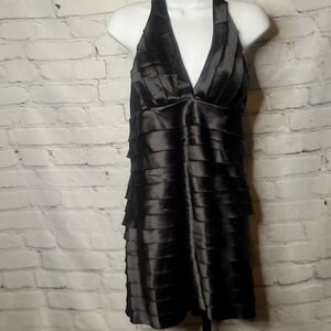 Faith 21 black halter cocktail dress sz XL